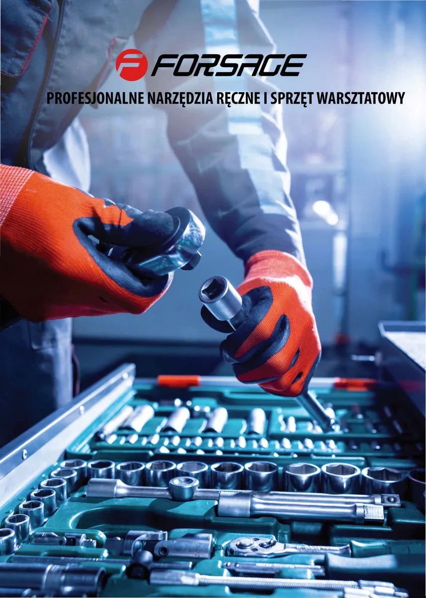 Forsage F-75509T Verlengde Twist Ringsleutel 9mm - CrV Staal