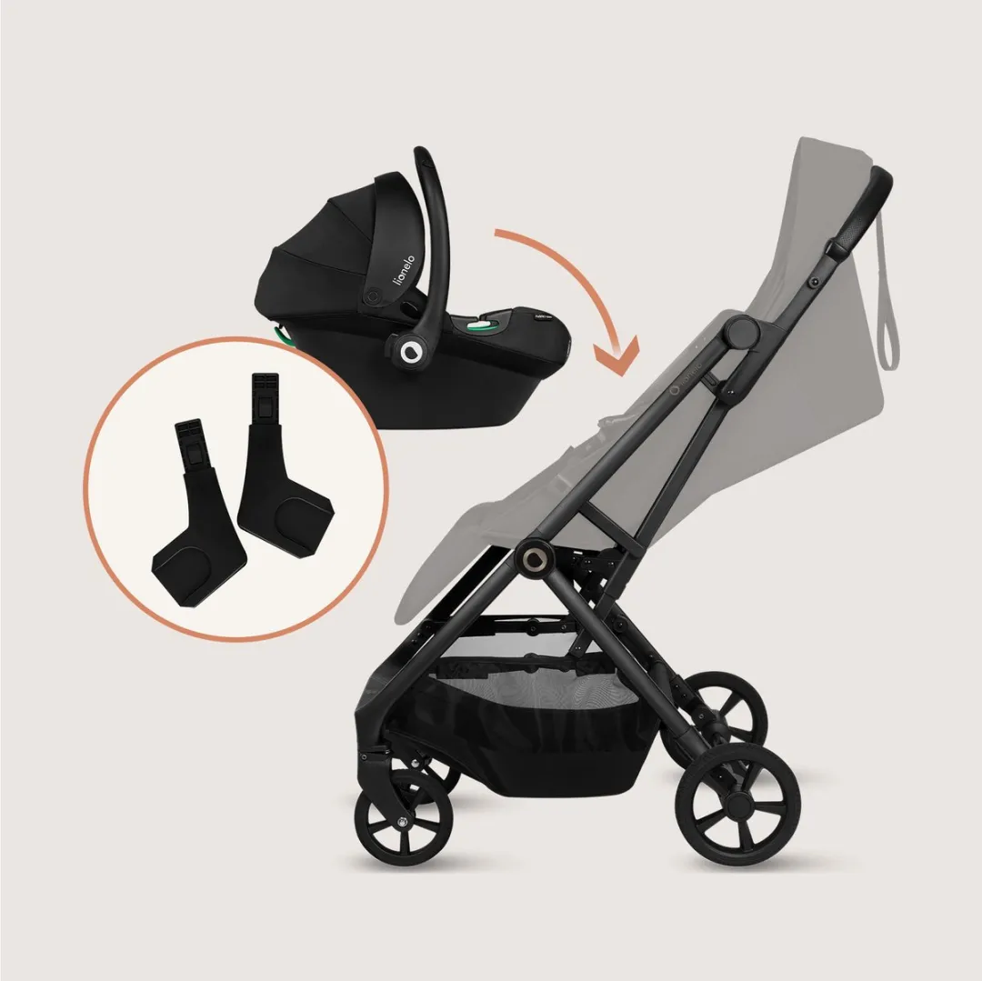 Lionelo Tansi Autostoeladapters - Kinderwagenframe - Zwart