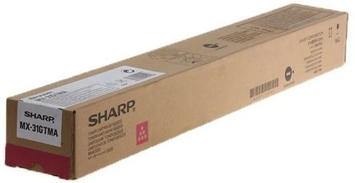 Sharp MX-31GTMA Tonercartridge Magenta - 15.000 pagina's