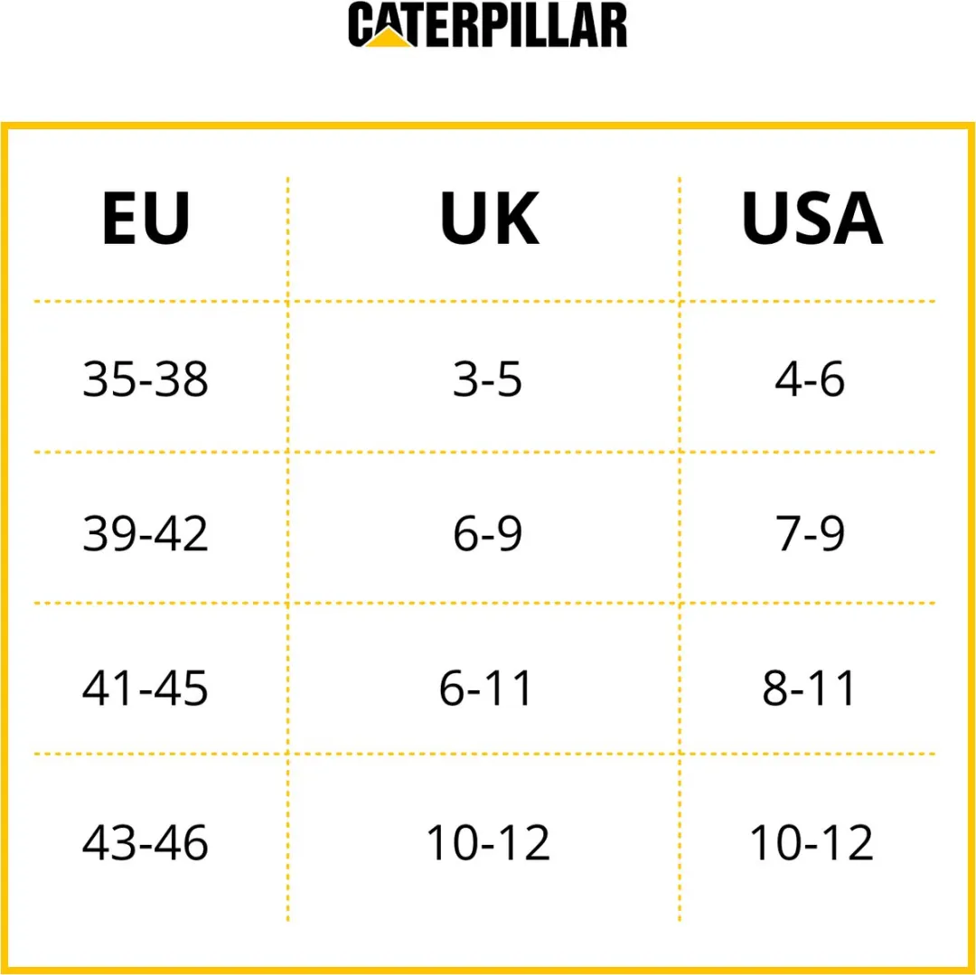 Caterpillar All Weather Werksokken Heren - 3 Paar - 39-42