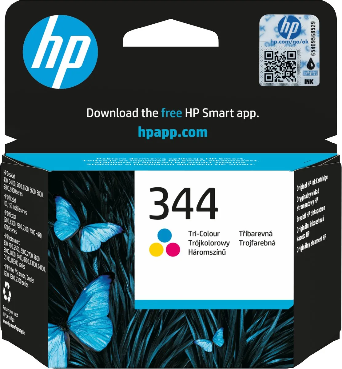HP 344 Tri-colour Inktcartridge