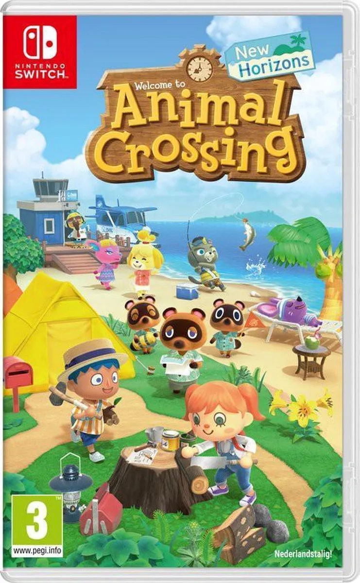 Nintendo Animal Crossing New Horizons Engelstalige Hoes
