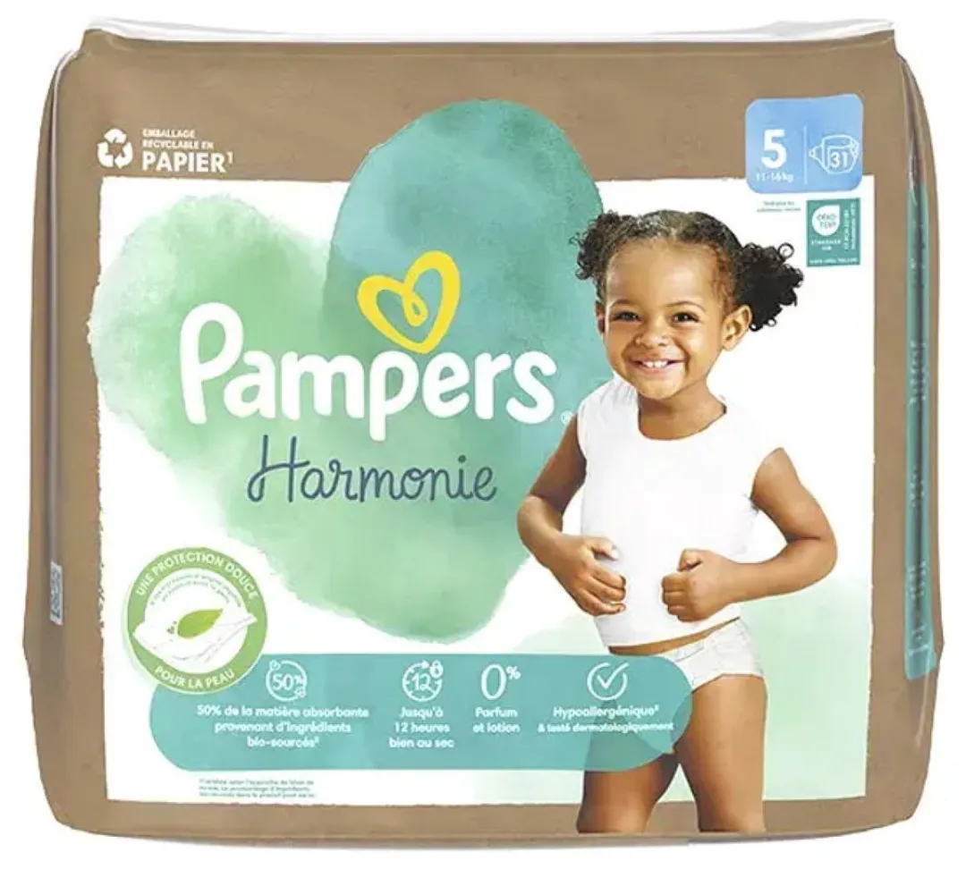 Pampers Harmonie Luiers Maat 5