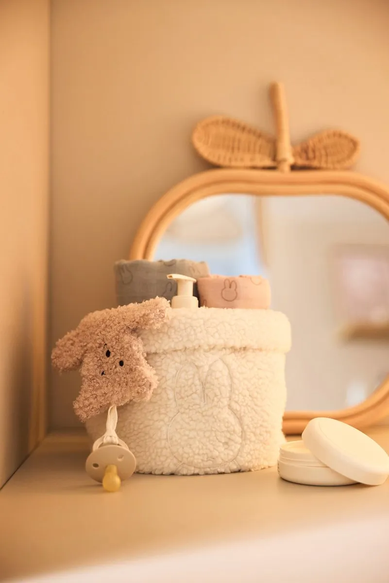 Jollein x Nijntje Commode Mandje Teddy Miffy Oatmeal
