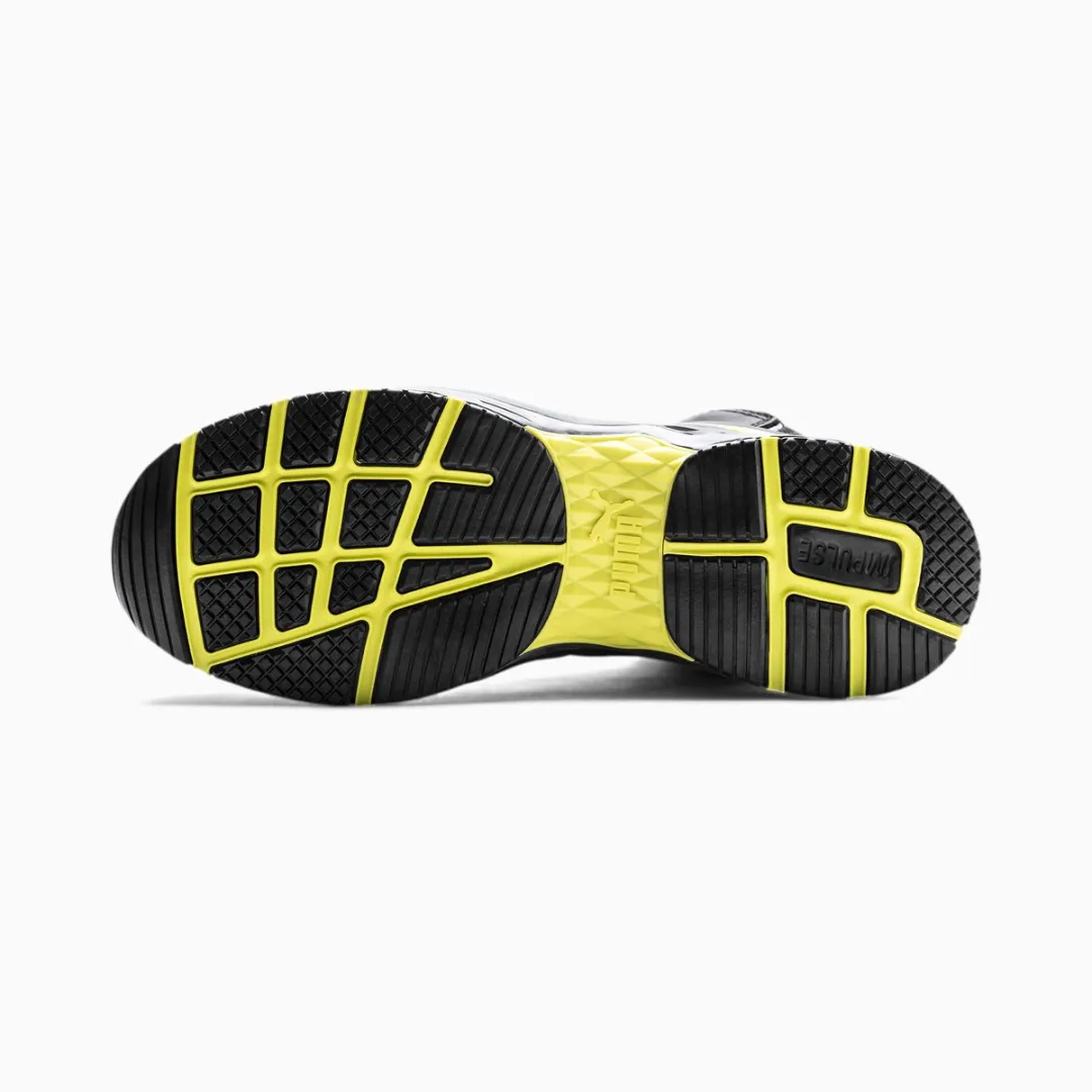 PUMA Safety Velocity 2.0 633880 Hoog S3 - Zwart/Geel