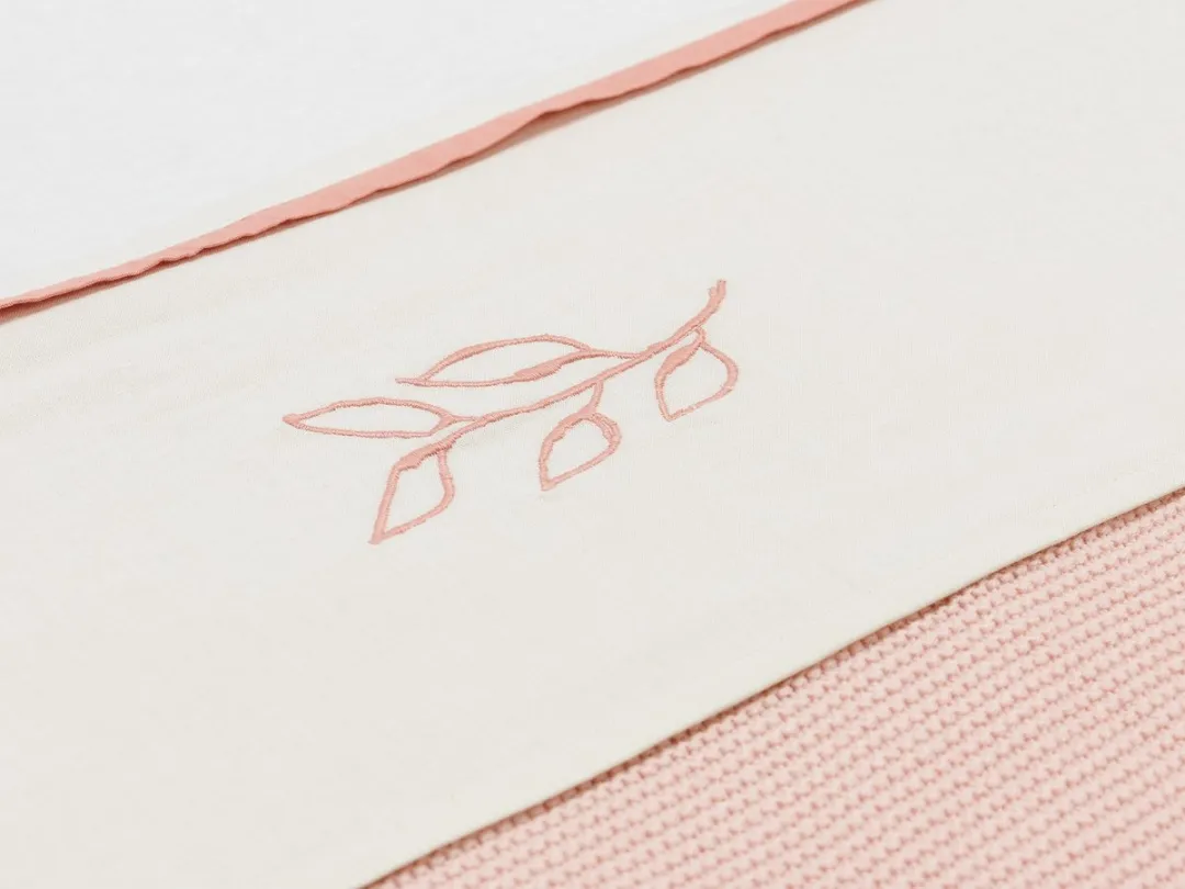 Jollein Baby Laken Ledikant 120x150cm Meadow - Rosewood