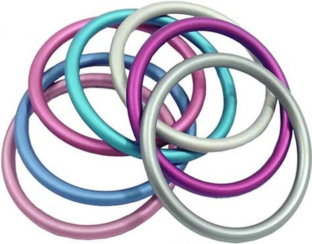 Fidella Sling Ring voor draagdoeken - klein - platina