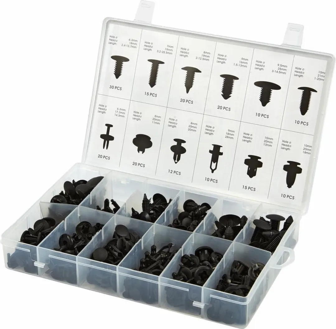 HBM 192-delig Assortiment Bekledingsclips