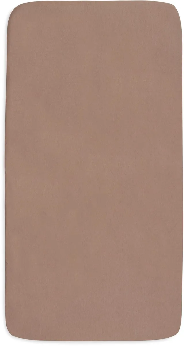 Jollein Hoeslaken Jersey Junior 70/75x140/150cm - Milky Coffee - 2 Stuks