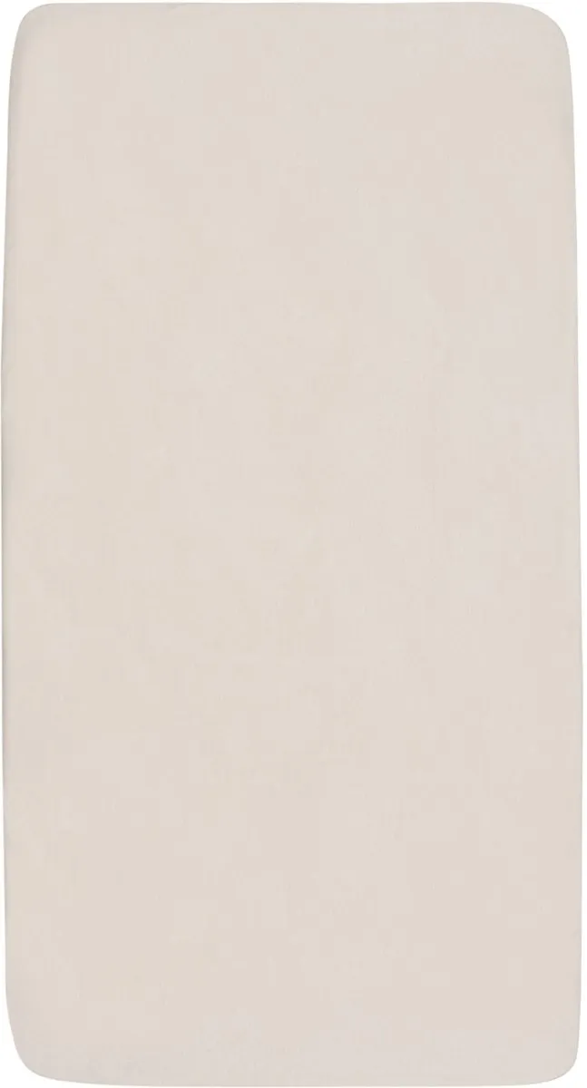 Jollein Hoeslaken Jersey Junior 70/75x140/150cm - Milky Coffee - 2 Stuks