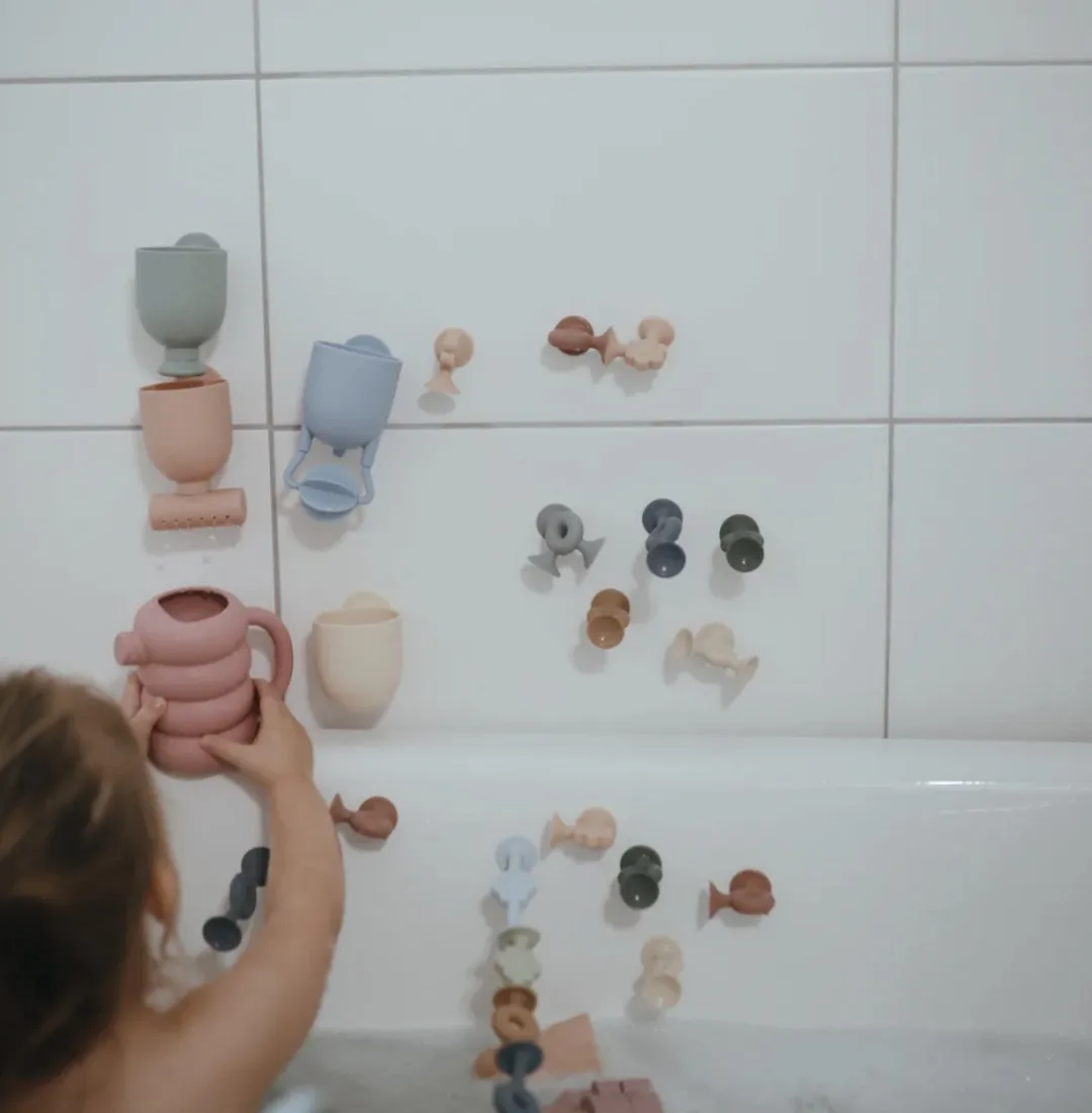 Mushie Gieten en Spelen Badset - Multicolor