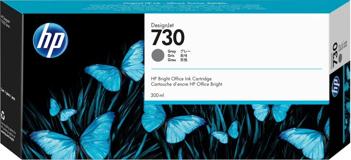 HP P2V72A Grey Original XL Inktcartridge - 300ml