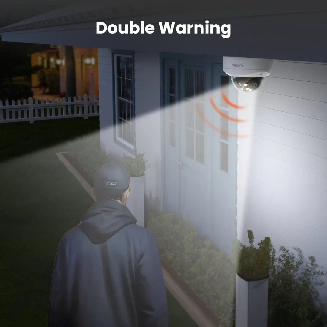 Reolink Duo 2V PoE IP-camera 8MP - 180° Panorama - Wit