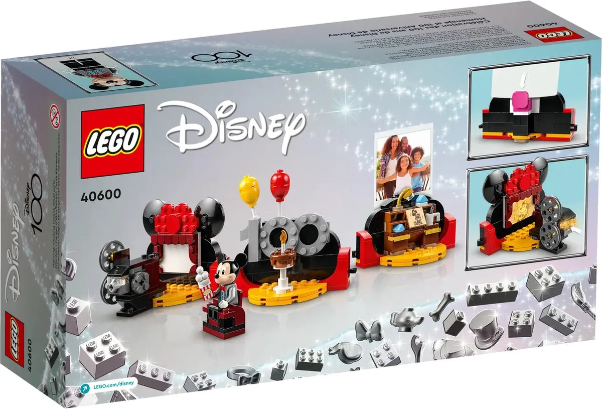 LEGO Disney 100 Jaar Jubileum 40600 - 226 Stukken - 1 Minifiguur