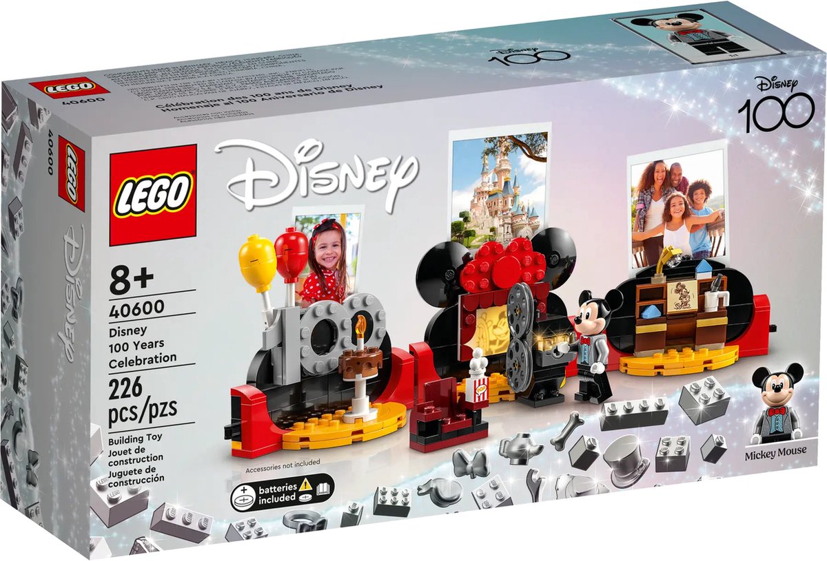 LEGO - Disney 100 Years Celebration - 100 jaar jubileum - 40600