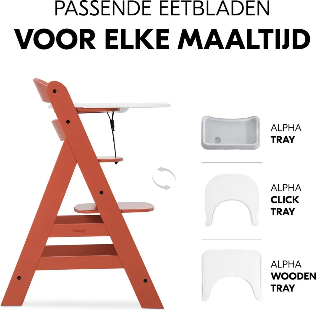 Hauck Alpha+ Kinderstoel - Cork