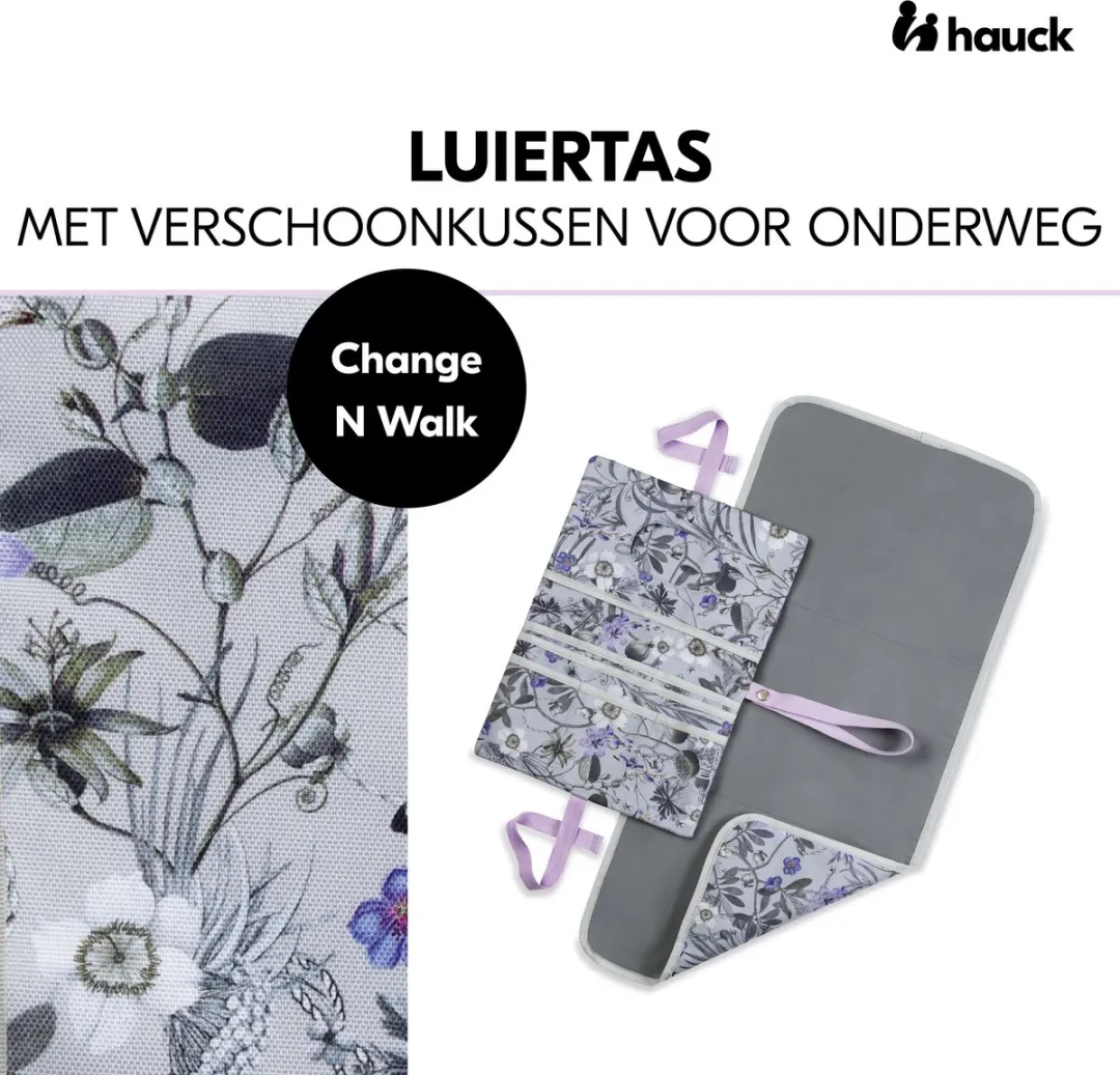 Hauck Change N Walk Luiertas Grijs - afbeelding 6 van 6
