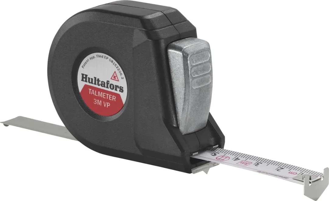 Hultafors C&D Sorteerdoos Markeermeter Talmeter 3M - Zwart