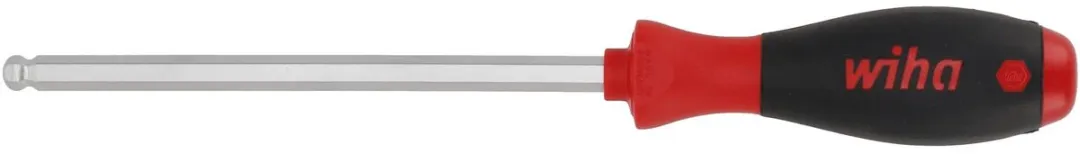 Wiha 36708001 Kogelkopschroevendraaier 8.0x150mm - Zwart/Rood
