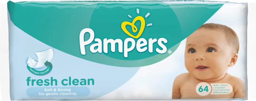 Pampers Complete Clean Billendoekjes - 64 Stuks