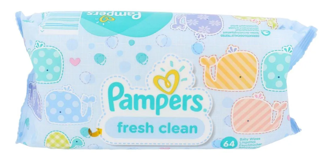 Pampers Complete Clean Billendoekjes - 64 Stuks
