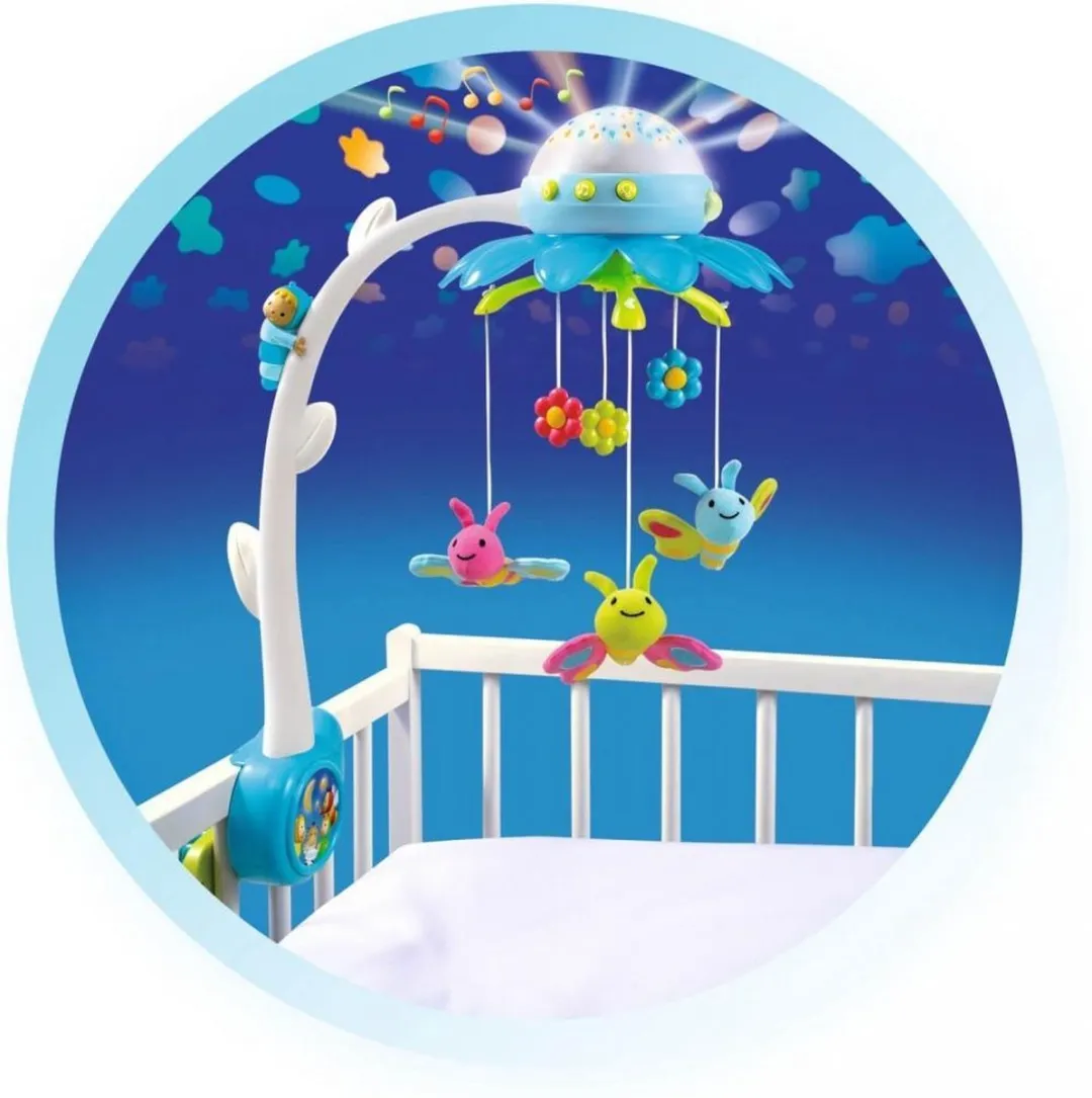 Smoby Cotoons Bloemen Mobiel - Blauw