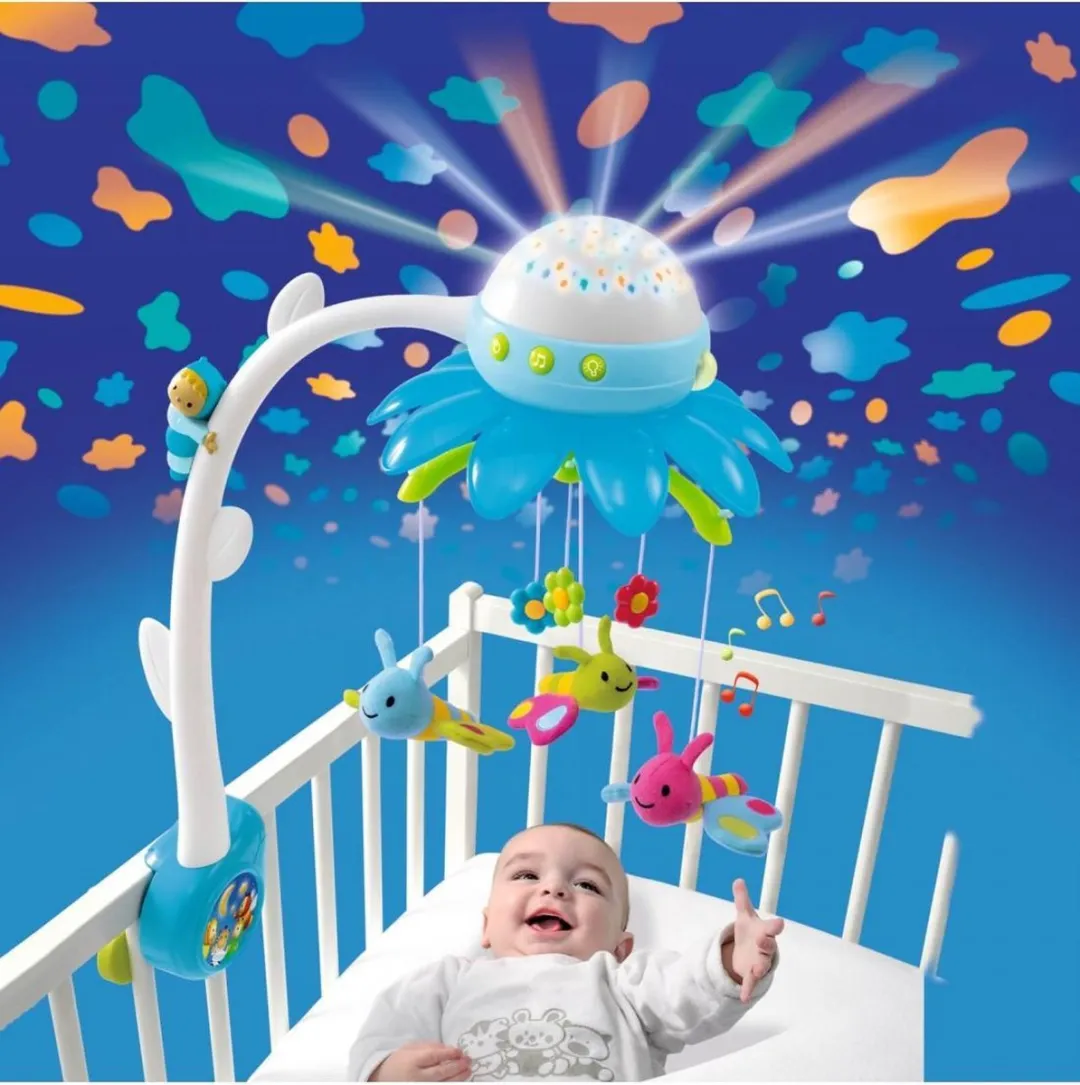 Smoby Cotoons Bloemen Mobiel - Blauw