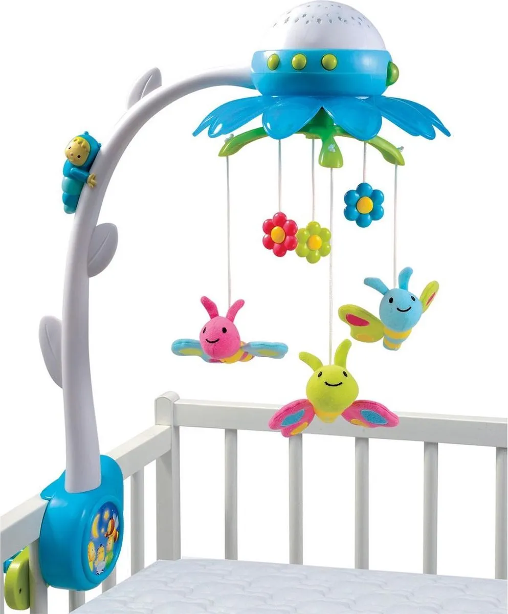 Smoby Cotoons Bloemen Mobiel - Blauw