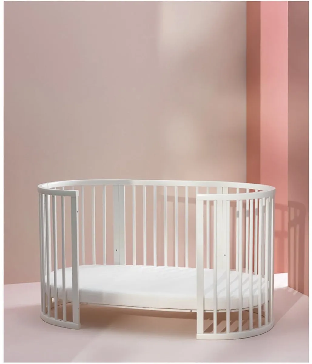 Stokke Sleepi Mini Ovale Wieg - Wit - 0-6 maanden
