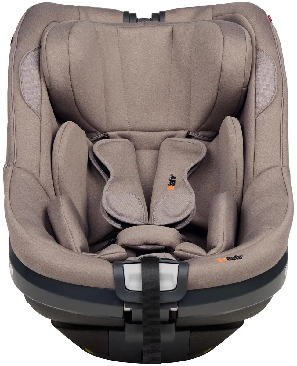 BeSafe Beyond² 360 - Autostoel - Autostoel baby - Autostoeltje - Autozitje - 61cm-125 cm - autostoel 6 md- 6 jaar - Dark Sand SoftBreeze