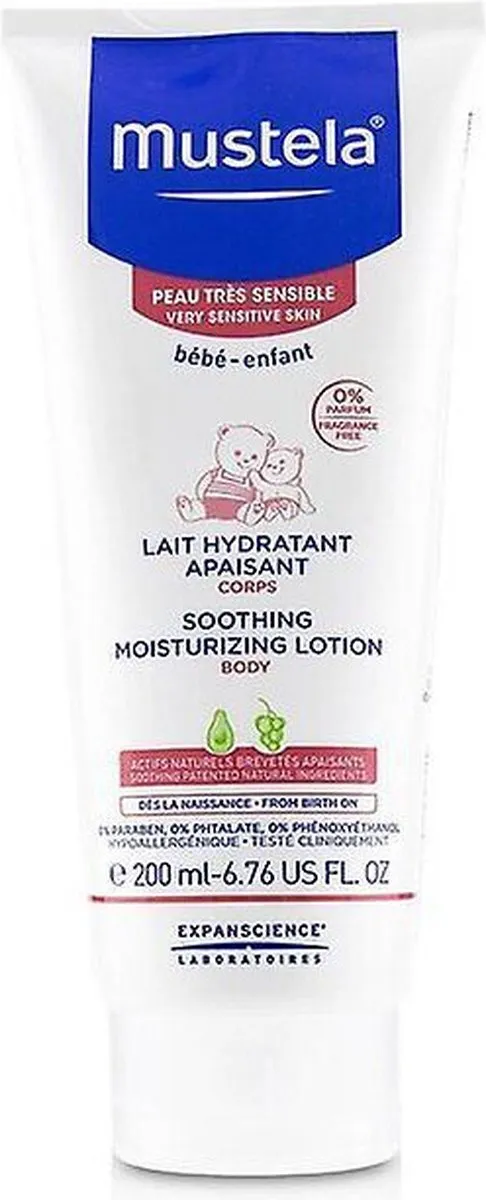 Mustela Bebe Soothing Moisturizing Lotion 200ml