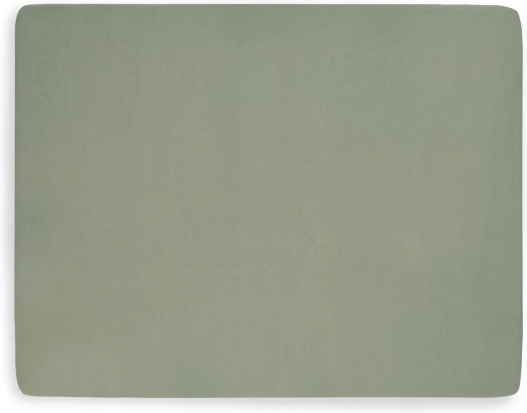 Jollein Baby Hoeslaken Boxmatras Jersey Ash Green 75x95cm