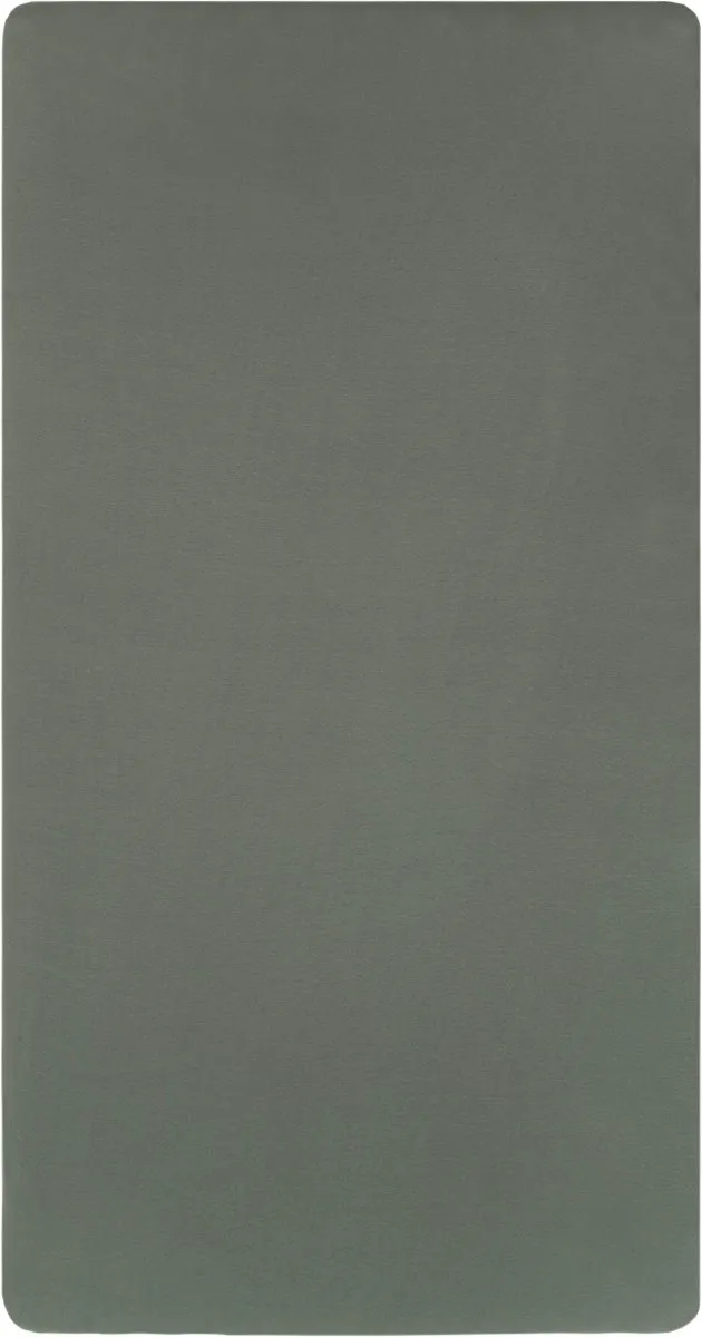 Jollein Baby Hoeslaken Boxmatras Jersey Ash Green 75x95cm