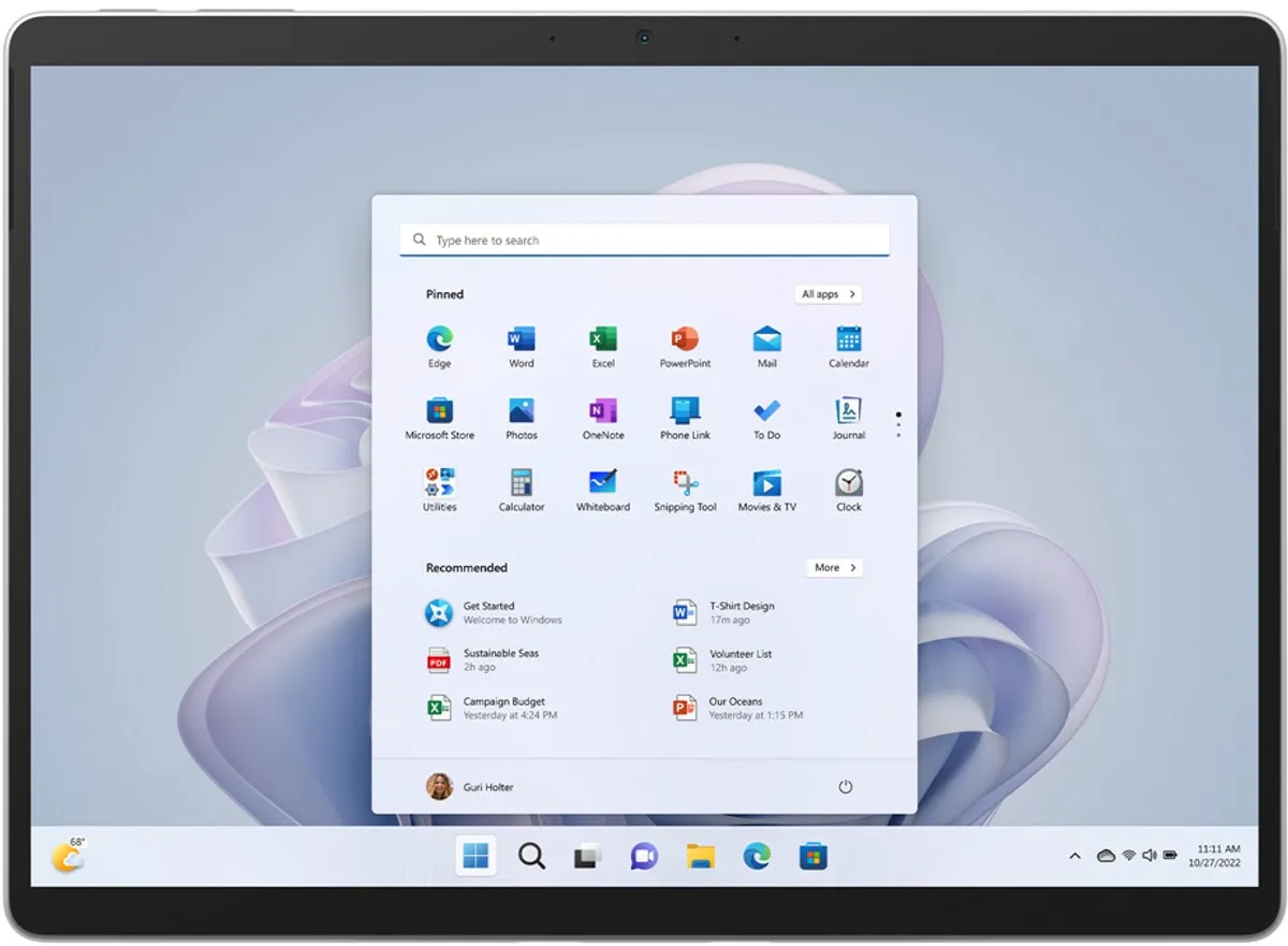 Microsoft Surface Pro 9 QKI-00004 - 1TB 16GB i7 - 13" Platina