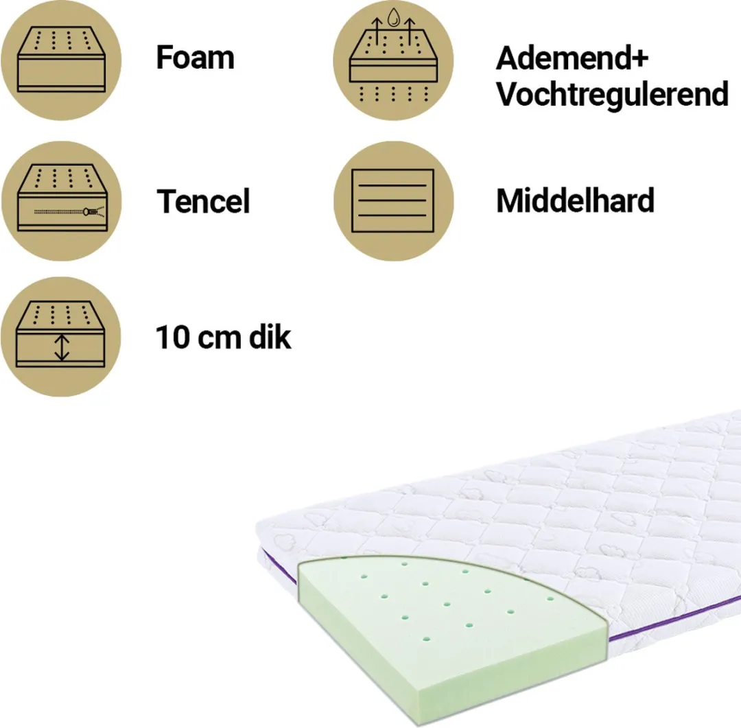 Träumeland Moonlight 60 x 120 cm Ledikantmatras