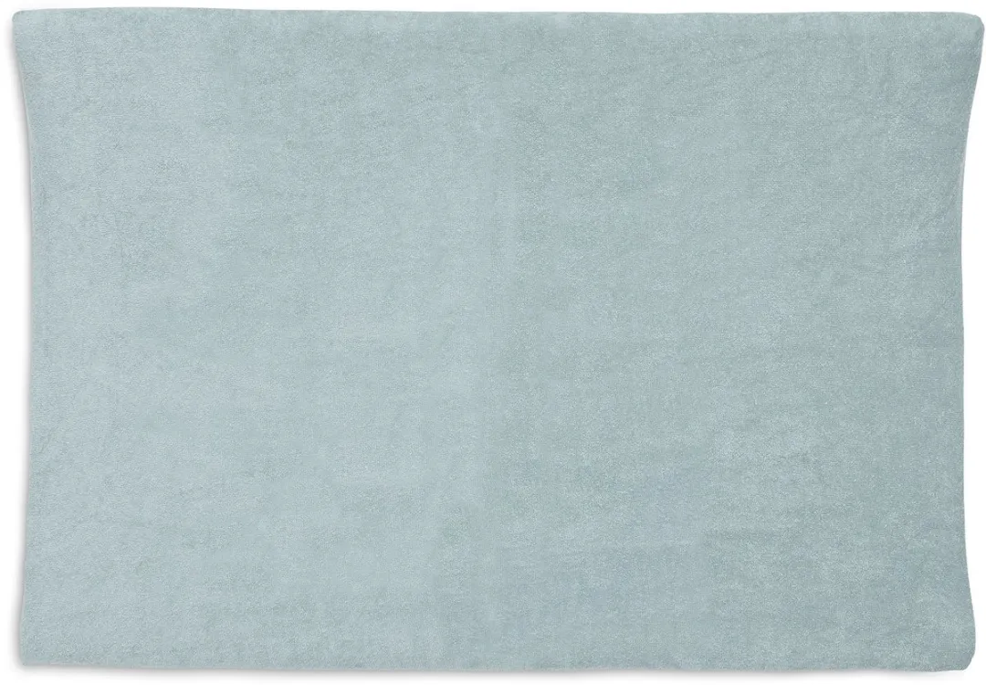 Jollein Aankleedkussenhoes Badstof 50x70cm - Sea Green/Biscuit - 2 Stuks