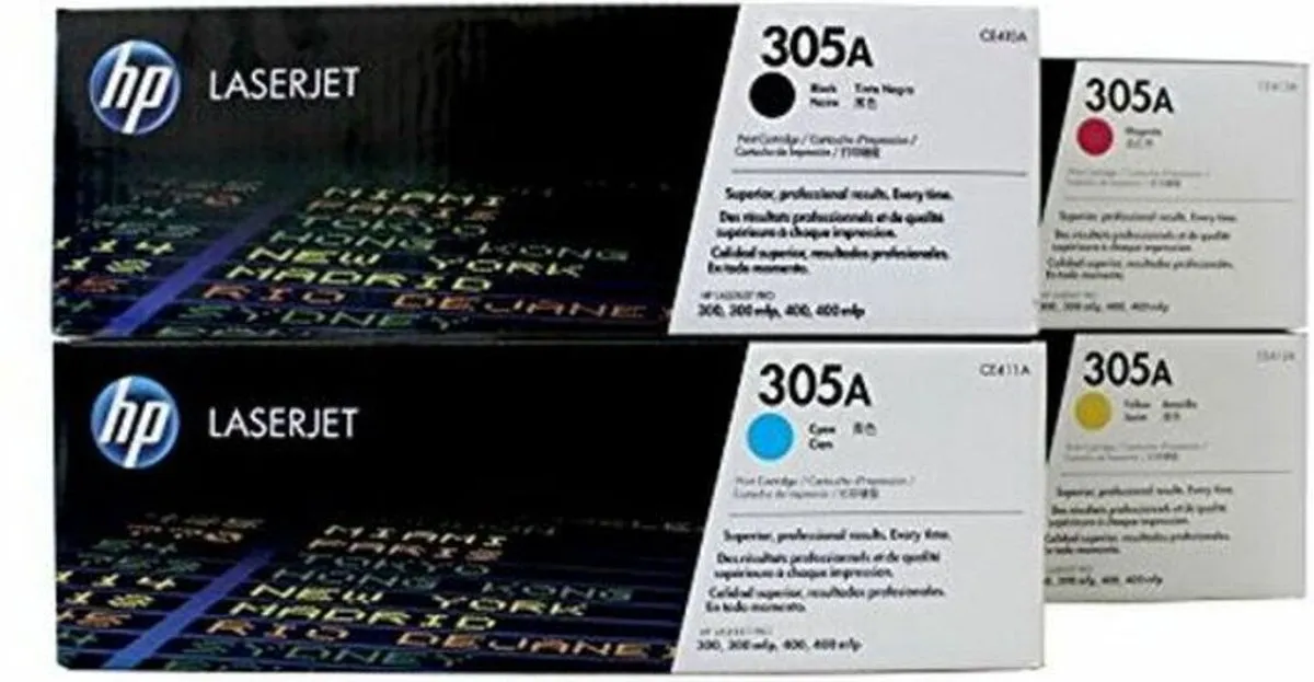 HP 305A Tonercartridge Cyaan - CE411A