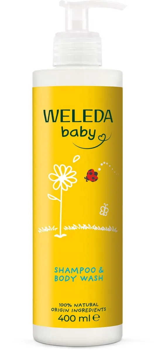 Weleda Babyshampoo & Douchecrème Calendula 400ml