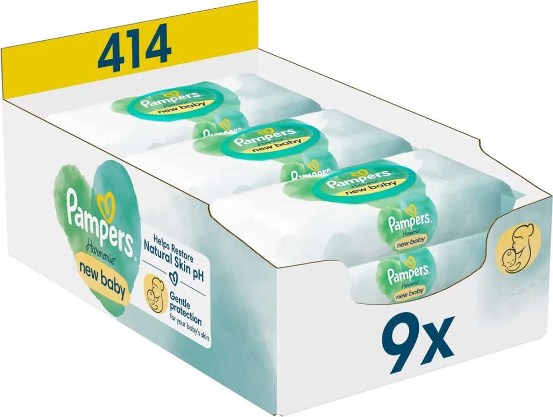 Pampers Harmonie New Baby Billendoekjes