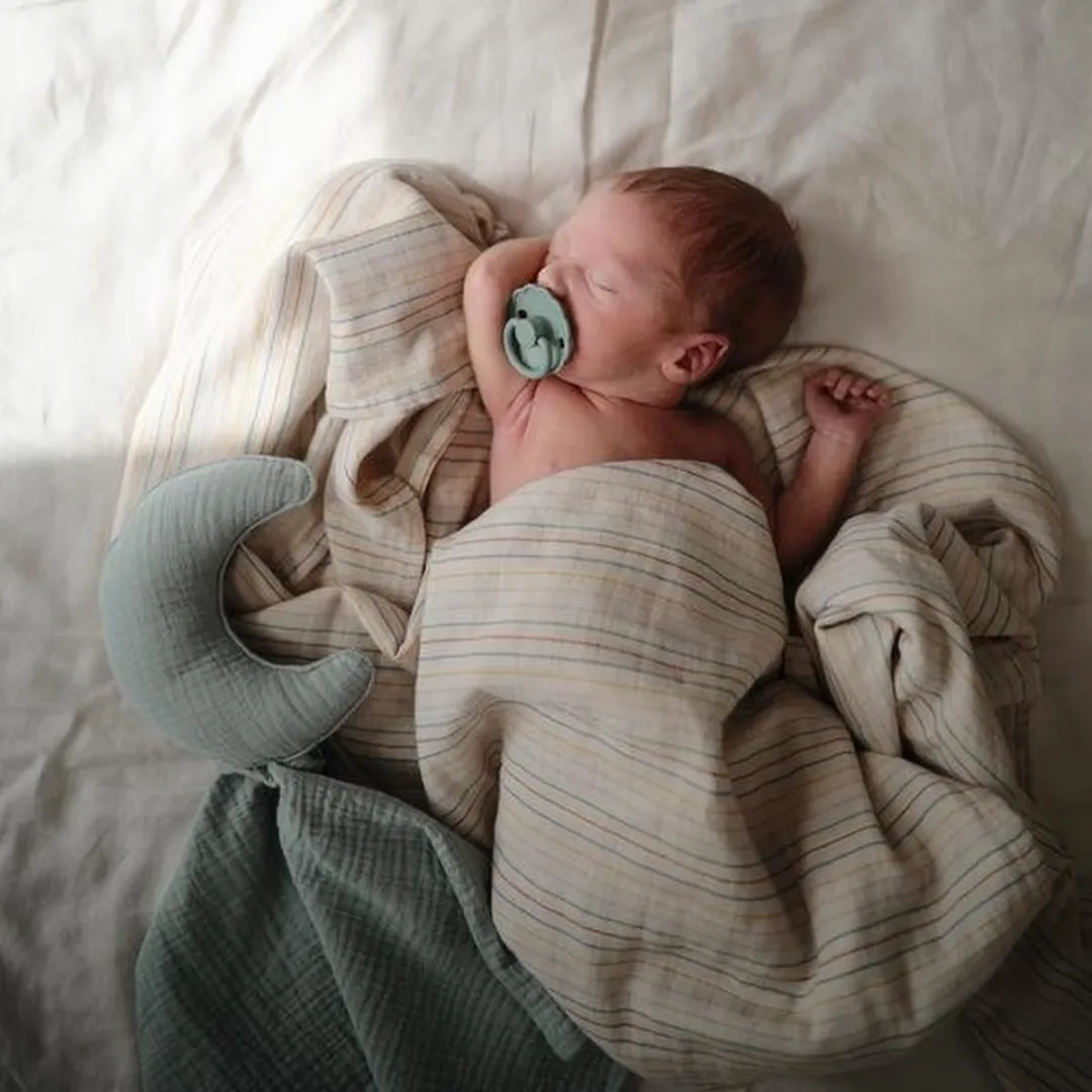 Mushie Lovely Blanket Knuffeldoek - Groen