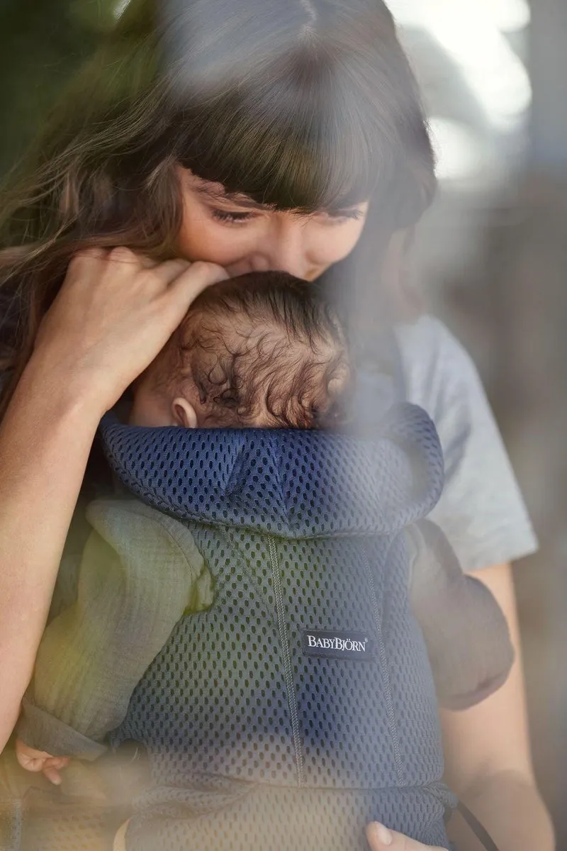 BabyBjörn Draagzak Move 3D Mesh Marineblauw