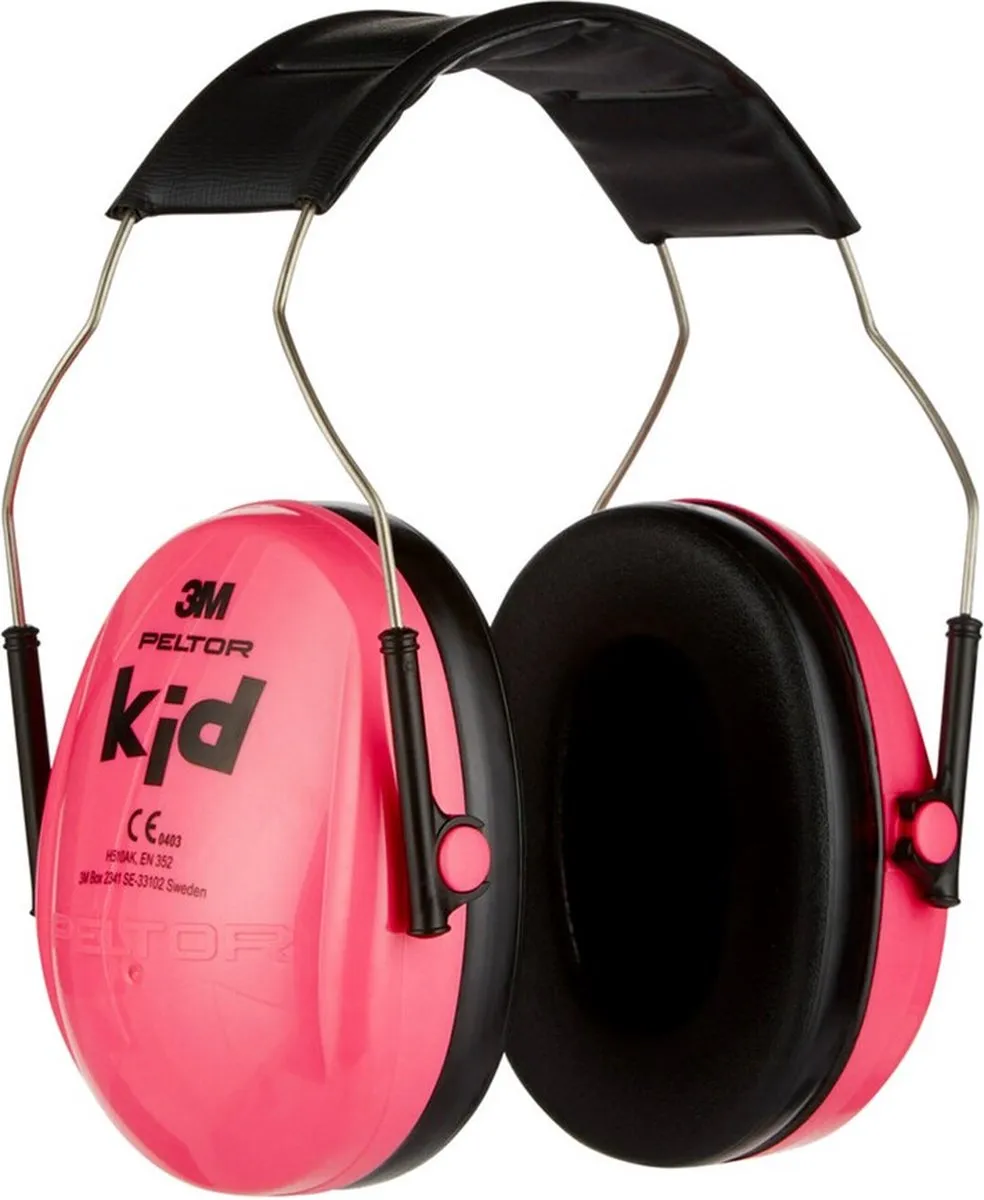 3M Peltor Kid Oordoppen Roze - afbeelding 6 van 6
