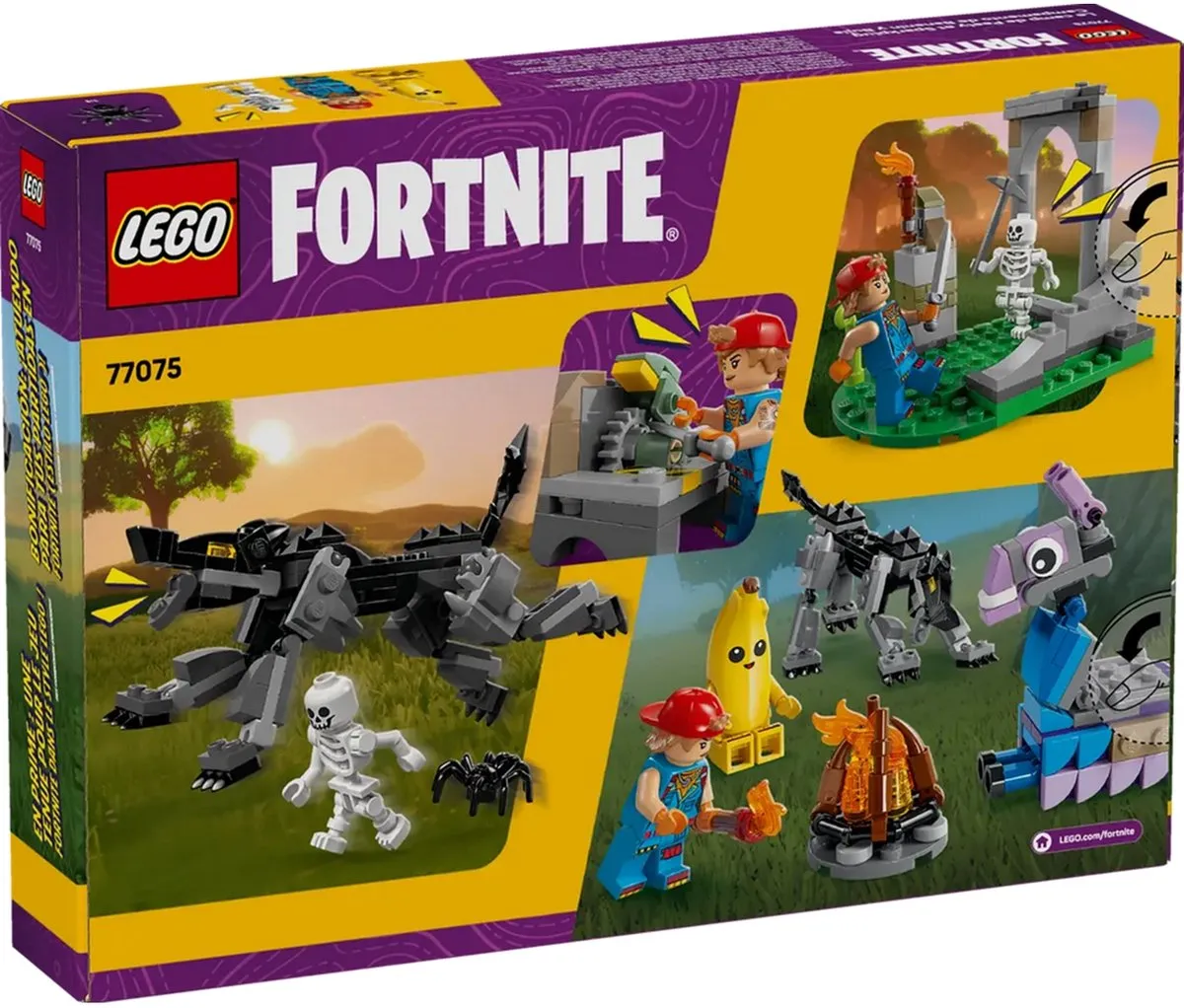 LEGO Fortnite Peely & Sparkplugs Kamp 77075 - 3 Minifiguren - 250 Stukken - afbeelding 6 van 6