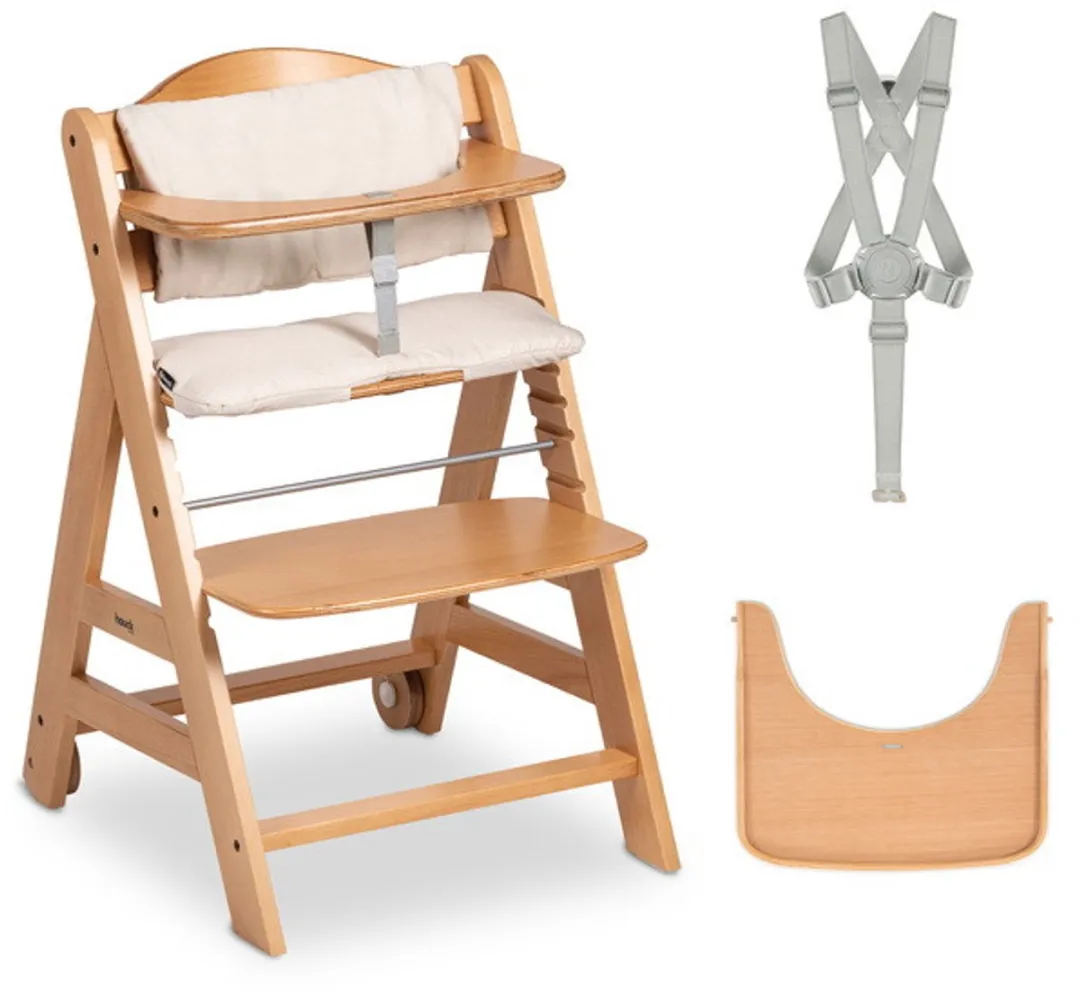 Hauck Beta+ Kinderstoel - Natural - FSC Gecertificeerd - afbeelding 6 van 6