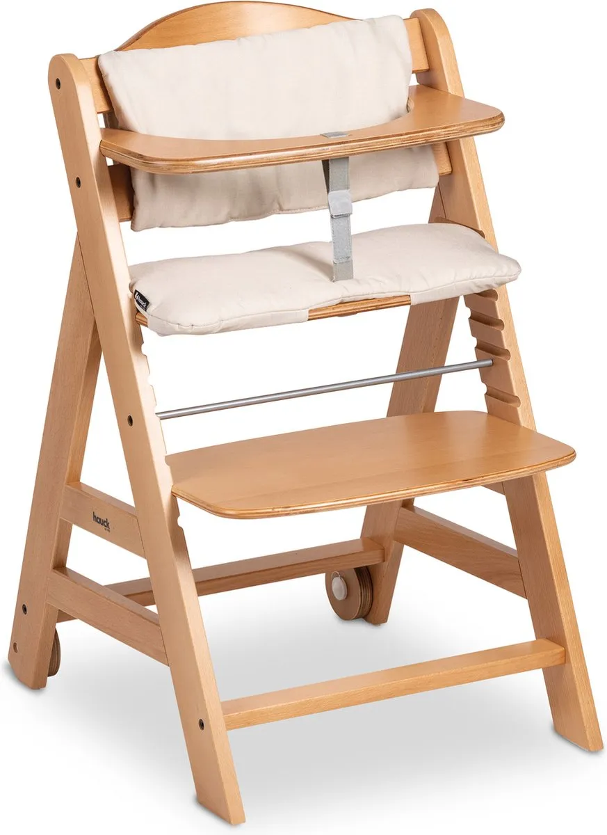 Hauck Beta+ Kinderstoel - Natural - FSC Gecertificeerd