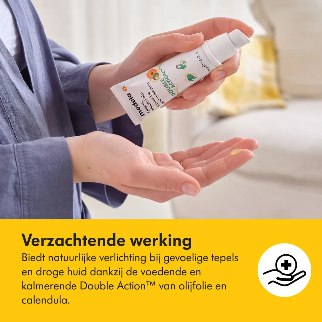 Medela Organic Biologische Tepelzalf - vegan tepelverzorging - 100% natuurlijk - 40g - biologisch