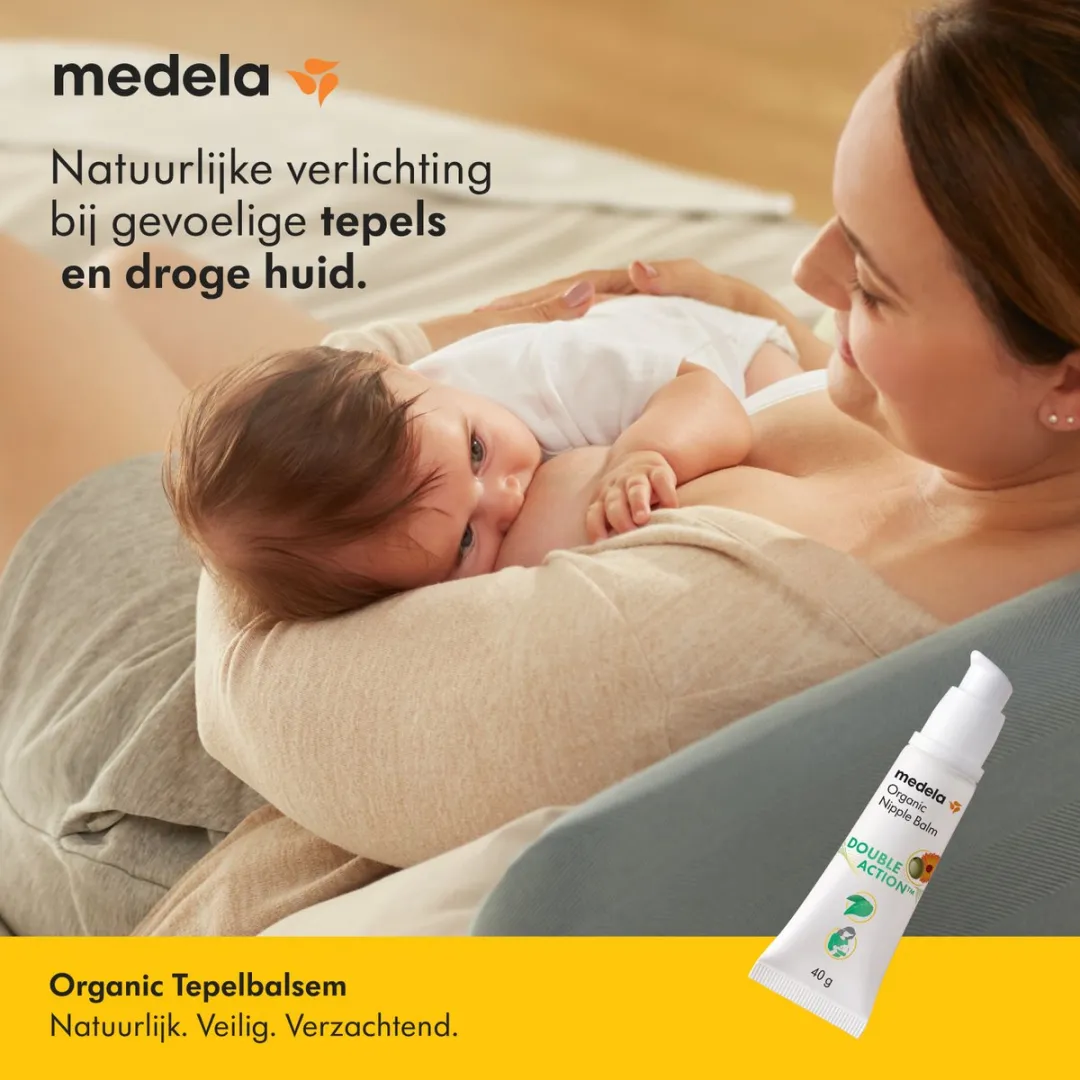 Medela Organic Biologische Tepelzalf - vegan tepelverzorging - 100% natuurlijk - 40g - biologisch