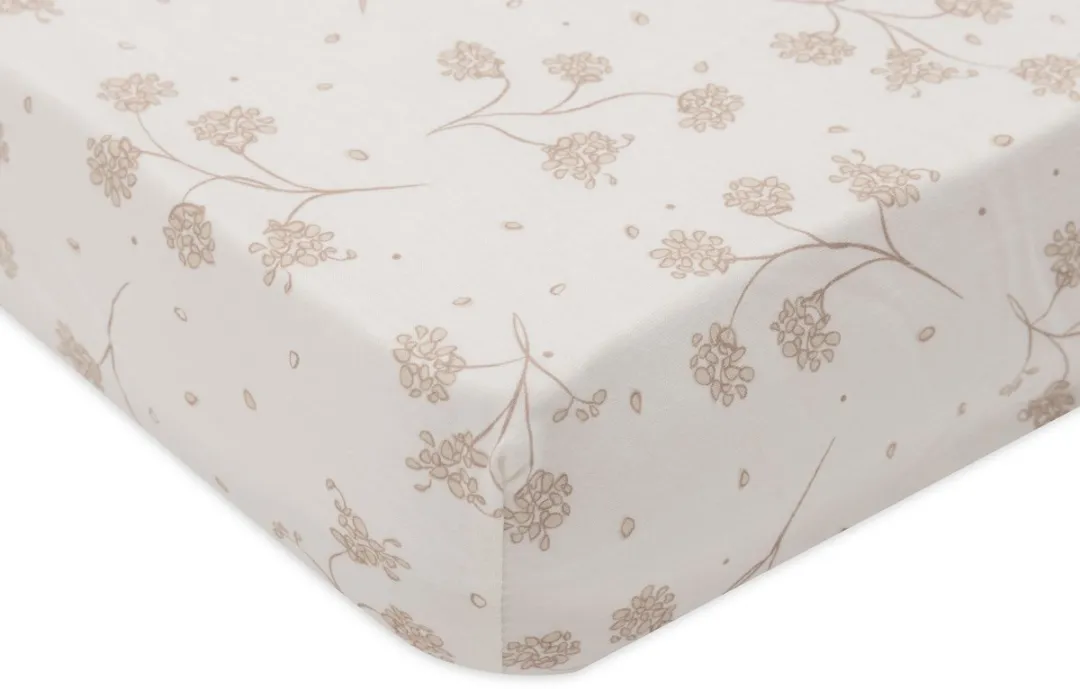 Jollein Hoeslaken Wieg Jersey Leafy Dreams 40/50x80/90cm