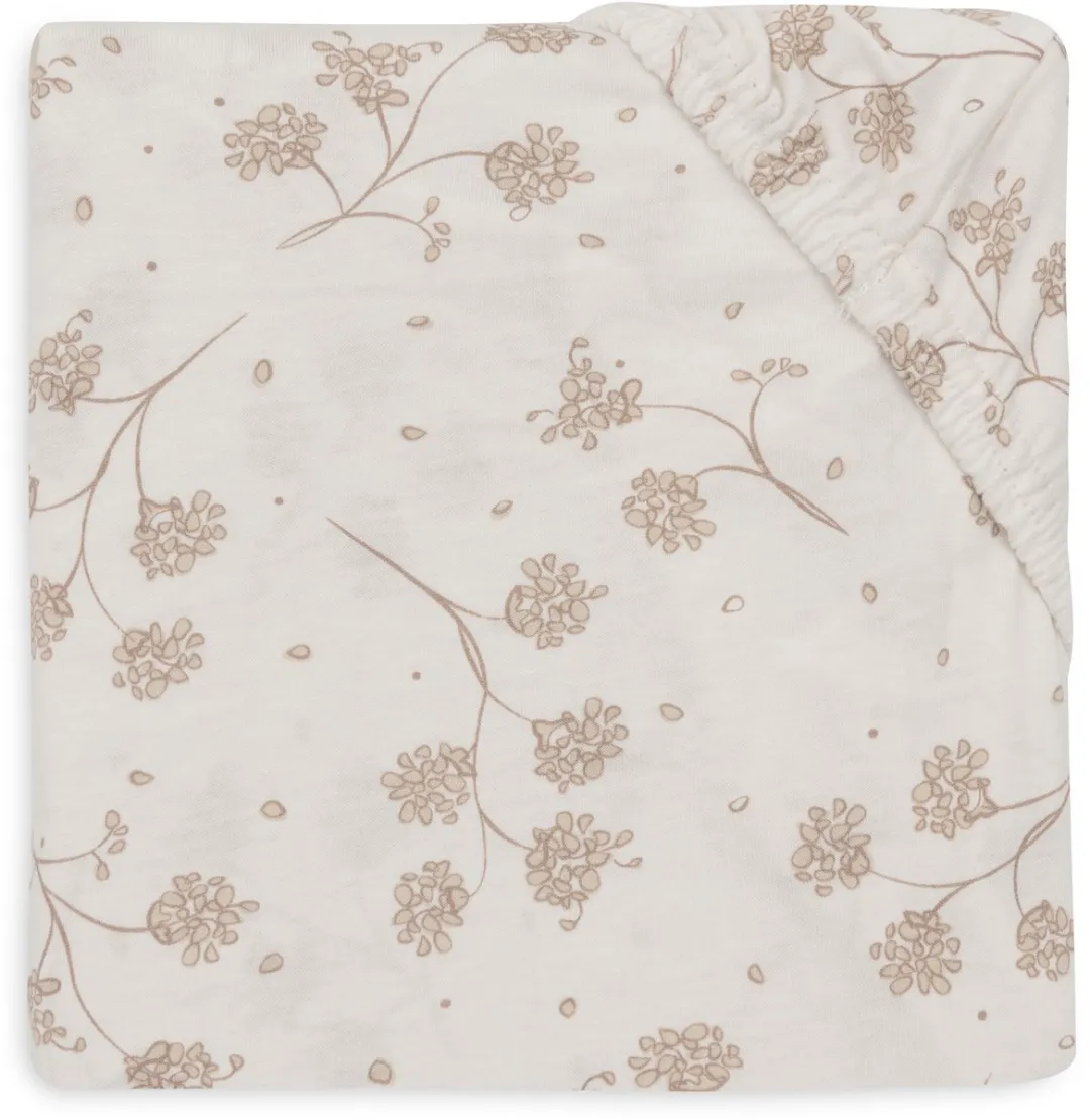 Jollein Hoeslaken Wieg Jersey Leafy Dreams 40/50x80/90cm