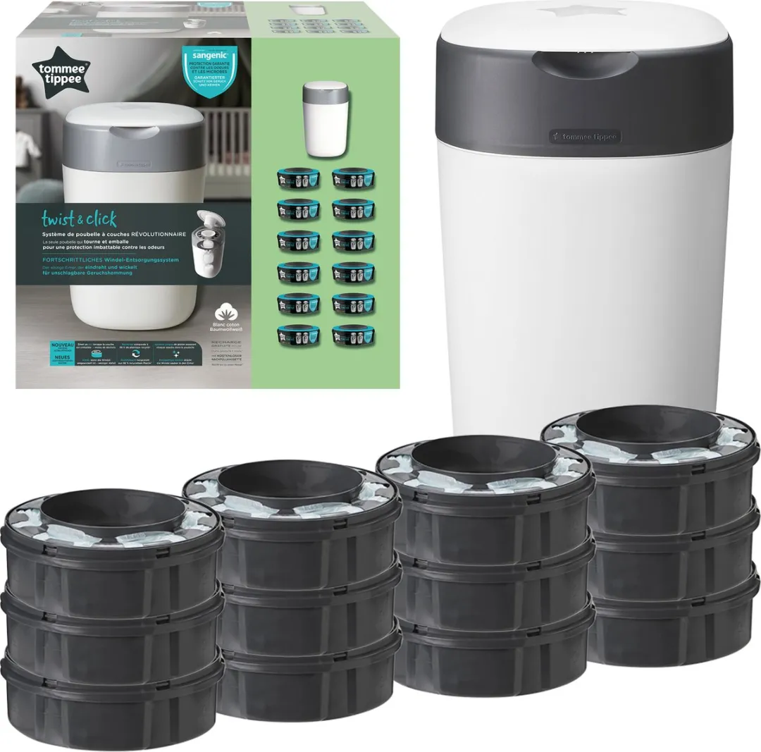 Tommee Tippee Twist & Click Luieremmer Starterset